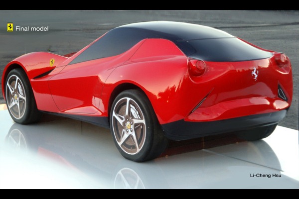 مصمم سيارات فيراري يفكر بطريقة غير تقليدية للتصميم التجريبي لسيارة فيراري جراند تورير بالصور 18